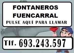 Fontaneros Fuencarral Madrid Urgentes